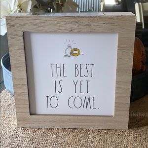 Rae Dunn The Best is Yet to Come Sign